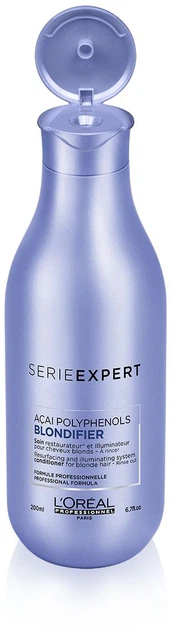 Rozświetlająca odżywka do włosów L'Oreal Professionnel Paris Serie Expert Blondifier Rozświetlająca Odżywka regenerująca 200 ml (3474636628964) - obraz 3