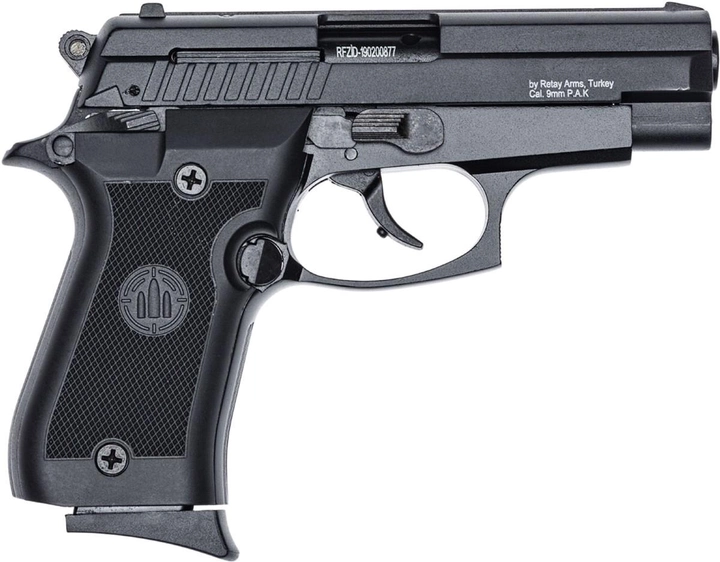 Пистолет стартовый Retay F29 9 мм Черный (11950883) - изображение 2