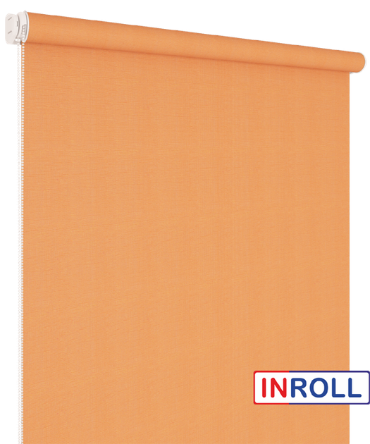 Ролета тканевая INROLL Есо-Mini 90х185 см Camila Персиковый A617 - Фото 3 Ролета тканевая INROLL Есо-Mini 90х185 см Camila Персиковый A617 - изображение 3