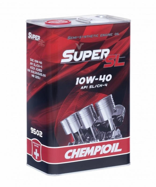 Моторное масло Chempioil Metal SUPER SL 10W40 4 л – фото, отзывы ...