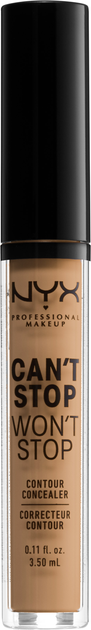 Акція на Консилер для обличчя NYX Professional Makeup Can`t Stop Won`t Stop Concealer 13 Golden 3.5 мл від Rozetka
