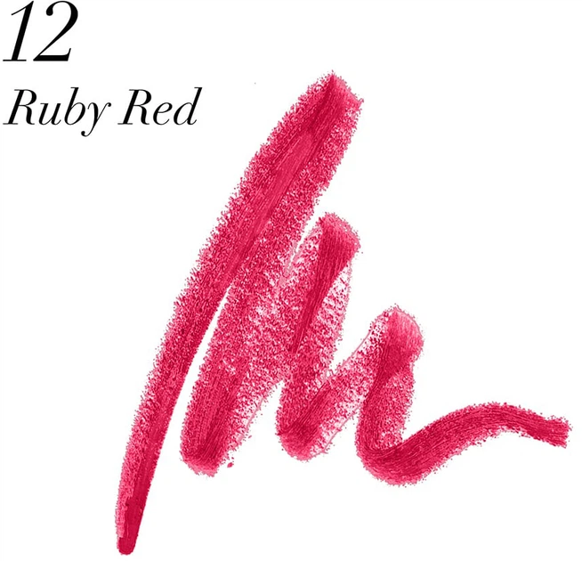 Kredka do ust Max Factor Colour Elixir Lip Liner 012 Ruby Red 1.2 g (3614227128484) - obraz 2