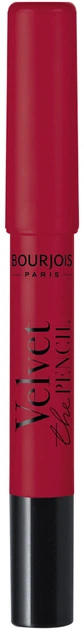 Kredka do ust Bourjois Velvet The Pencil - 15 Rouge Escarmin 3 g (3614227209008) - obraz 2