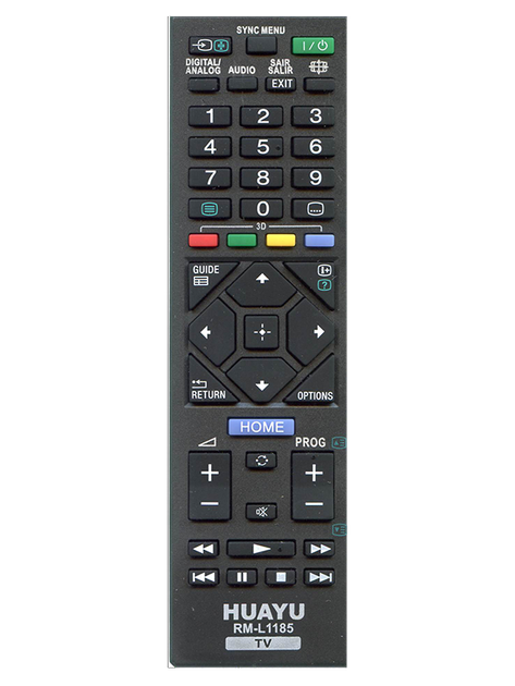 Пульт HUAYU RM-L1185 для телевизоров SONY (3032) - Фото 1 Пульт HUAYU RM-L1185 для телевизоров SONY (3032) - изображение 1