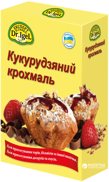 Упаковка крахмала Dr.IgeL кукурузного 200 г х 17 шт (24820155170652 ...