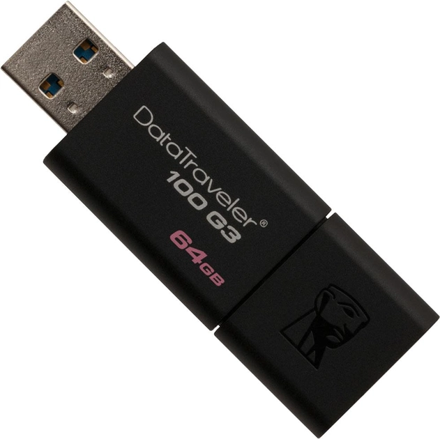 Kingston DataTraveler 100 G3 2x64GB USB 3.0 (DT100G3/64GB-2P) - изображение 2