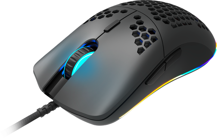 Mysz Canyon Puncher GM-11 USB Przewodowa, czarna (CND-SGM11B) - obraz 3