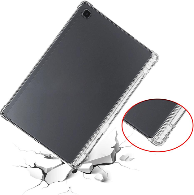 Накладка BeCover Anti-Shock для Samsung Galaxy Tab A7 10.4 (2020) T500/T505/T507 Clear (BC_705899) - изображение 4