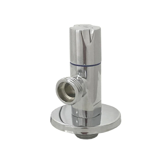 Кран полуоборотный угловой 1/2