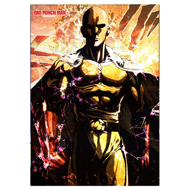 Постер Ванпанчмен Сайтама - One Punch-Man (8471) – купить онлайн на ROZETKA