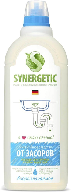 rozetka sredstvo shelochnoe synergetic dlya ustraneniya zasorov v kanalizacionnyh trubah 1 l 4613720439041 cena kupit sredstvo shelochnoe synergetic dlya ustraneniya zasorov v kanalizacionnyh trubah 1 l 4613720439041 v kieve harkove dnepropetrovske