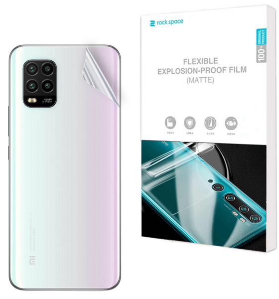 Антиблікова плівка на задню панель RockSpace Explosion-Proof Matte для Xiaomi Mi 10 Lite - Фото 1 Антиблікова плівка на задню панель RockSpace Explosion-Proof Matte для Xiaomi Mi 10 Lite - зображення 1