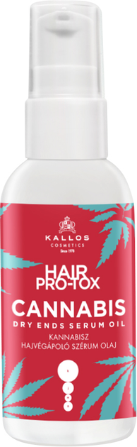 Масло-сыворотка для волос и сухих кончиков Kallos Cosmetics Pro-Tox с ...