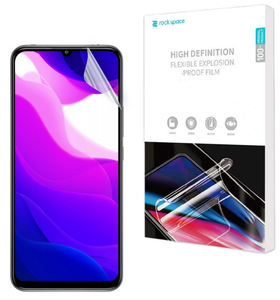 Гідрогелева захисна плівка на екран RockSpace Explosion-Proof SuperClear для Xiaomi Mi 10 Lite - Фото 1 Гідрогелева захисна плівка на екран RockSpace Explosion-Proof SuperClear для Xiaomi Mi 10 Lite - зображення 1