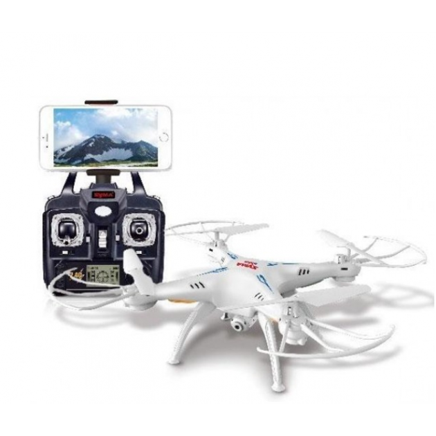 Квадрокоптер летающий дрон Drone S 1 million WIFI Pro с камерой Белый ...