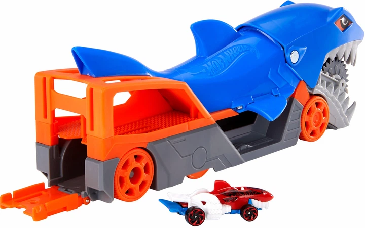 Ігровий набір Hot Wheels Вантажівка-транспортер Акуляча паща (GVG36) - зображення 4