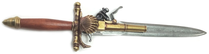 Макет пистолета-кинжала Denix Франция 18 век (01/1204) - изображение 1