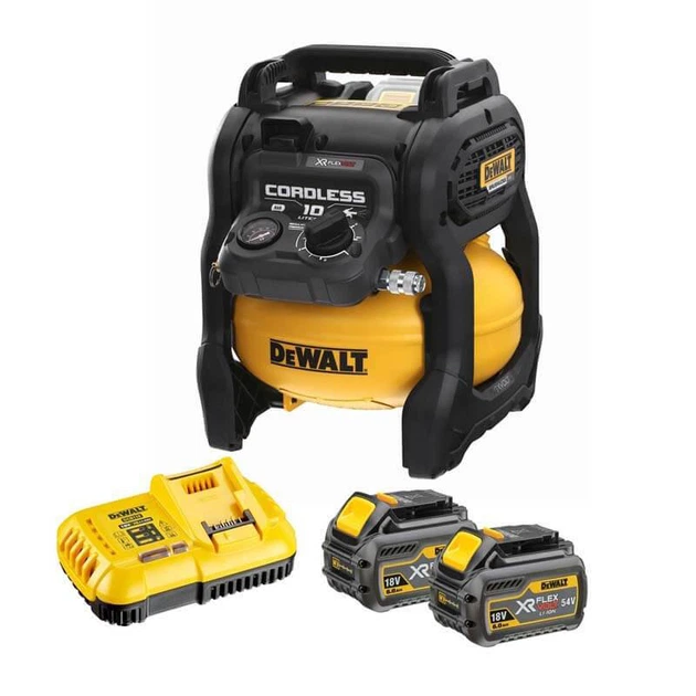 Компрессор воздушный аккумуляторный DeWALT DCC1054T2 - изображение 1