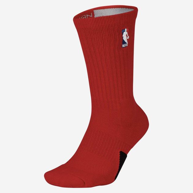 Баскетбольные носки Jordan NBA Crew Socks(SX7589-657) XL Красный от ...