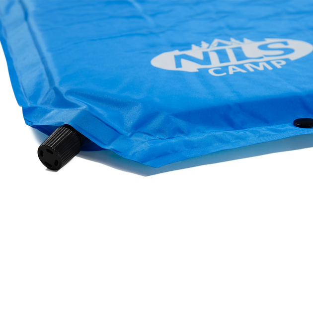 Самонадувающийся туристический коврик Nils Camp NC1006 Original 186 x 65 x 2.5 см Blue - изображение 3