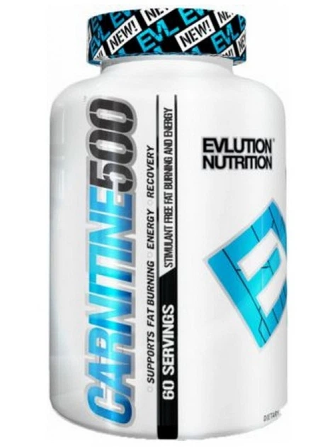 evlution nutrition l-carnitine 500 Жиросжигатель Evlution Nutrition L-Carnitine 500 60 капсул (103788) – фото,  отзывы, характеристики в интернет-магазине ROZETKA от продавца: FitBaza