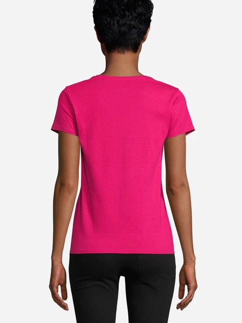 Футболка Sol's Crusader Women Organic Cotton 03581140 S Розовая (3609371054277) - Фото 2 Футболка Sol's Crusader Women Organic Cotton 03581140 S Розовая (3609371054277) - изображение 2