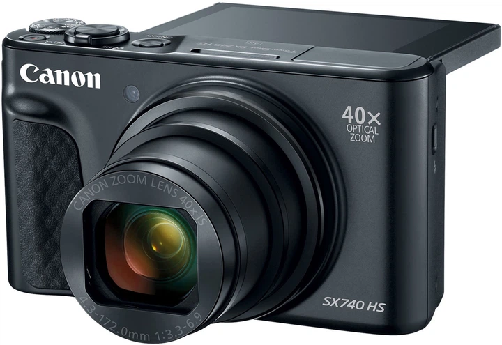 Aparat fotograficzny Canon Powershot SX740 HS Black (2955C016) - obraz 3