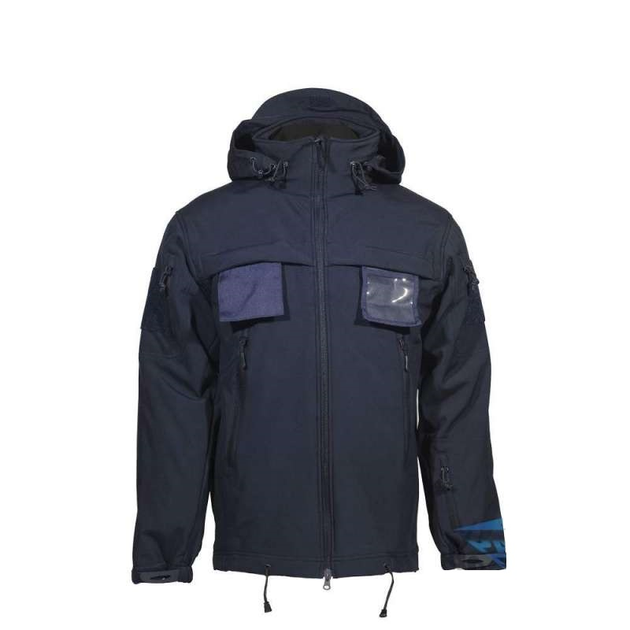 Куртка для поліції Soft Shell темно синя Pancer Protection (52) - зображення 1