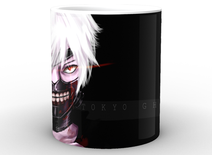 Кружка Geek Land белая Tokyo Ghoul Токийский гуль черный фон TG.02.009 - изображение 3