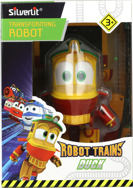 Паровозик-трансформер Silverlit Robot Trains Утенок 10 см (80166 ...