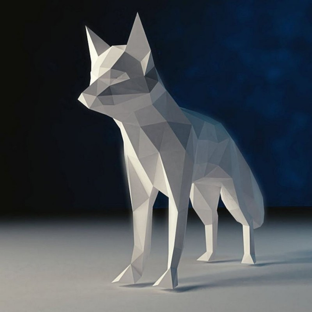 Origami Fox (Hideo Komatsu) | Пикабу