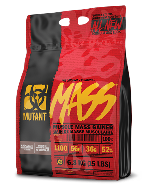 Гейнер Mutant Mass 6800 г Шоколад (4384301739) - Фото 1 Гейнер Mutant Mass 6800 г Шоколад (4384301739) - изображение 1