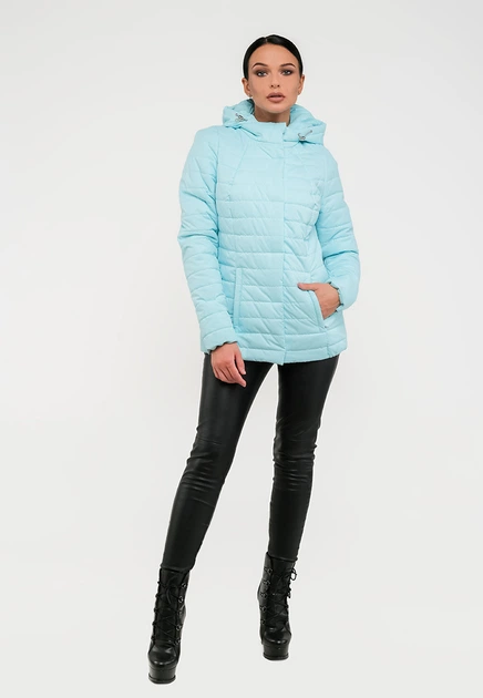 Коротка куртка демісезонна Modniy OAZIS 50 Блакитний (90229/2 50) - зображення 2