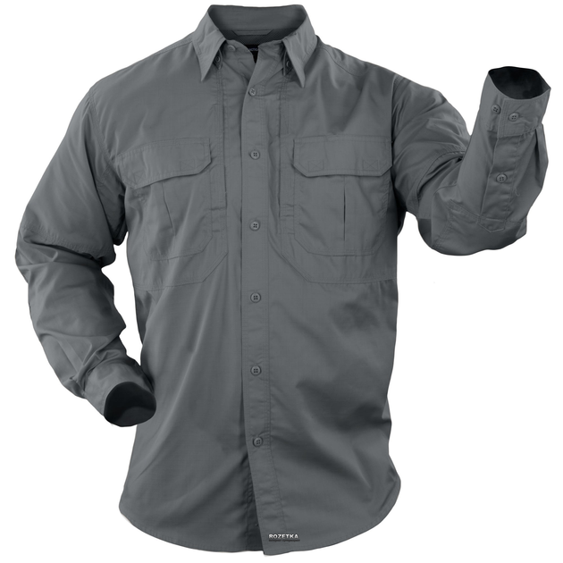 Рубашка тактическая 5.11 Tactical Taclite Pro Long Sleeve Shirt 72175 L Storm (2000980353712) - изображение 1