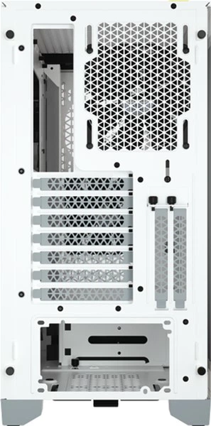 Obudowa Corsair 4000D Airflow Szkło hartowane Białe (CC-9011201-WW) - obraz 4