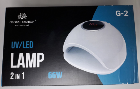 Лампа для маникюра Global Fashion G-2 66W - изображение 3
