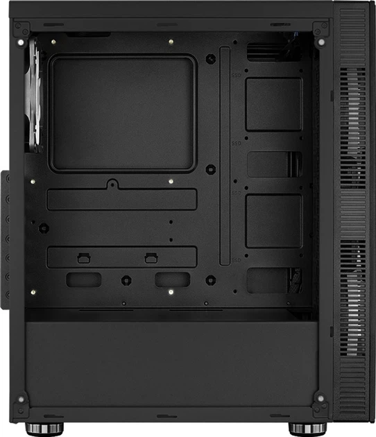Корпус Aerocool Python ARGB (Python-G-BK-v1) Black - зображення 8