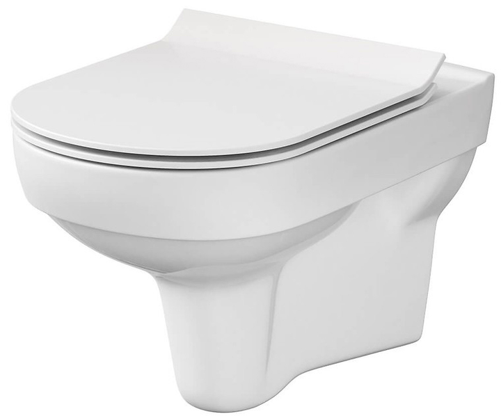 Унітаз підвісний CERSANIT City CleanOn K701-143 із сидінням Slim Soft Close дюропласт від Rozetka на платформі USKIDKA Акція на Унітаз підвісний CERSANIT City CleanOn K701-143 із сидінням Slim Soft Close дюропласт від Rozetka