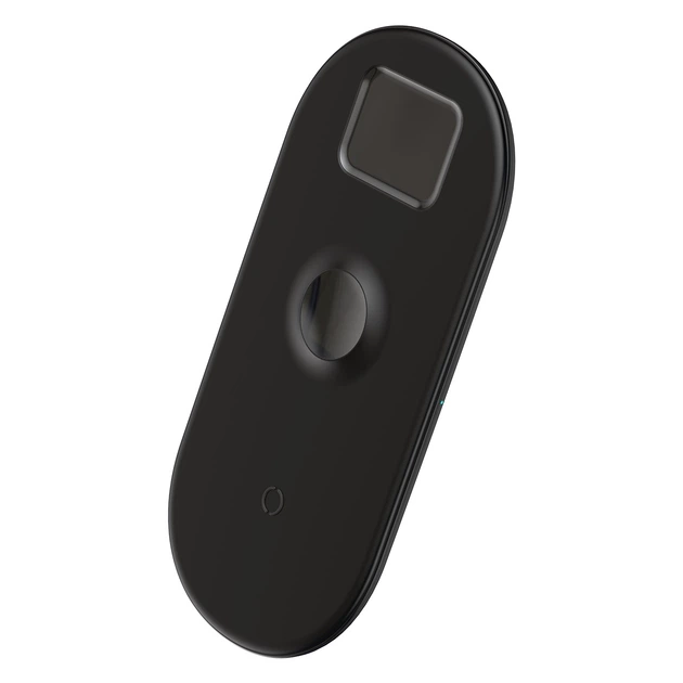 Бездротове зарядний пристрій Baseus Smart 3in1 For Phone+Watch+Pods (18W MAX) Чорний - зображення 2