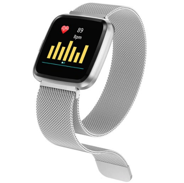 Фитнес браслет с измерением пульса и давления Smart band Colmi Y7 ...