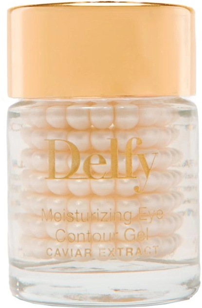 Увлажняющий гель Delfy Moisturizing Eye Contour Gel Caviar Extract для кожи вокруг глаз 15 мл (5060465711342) 