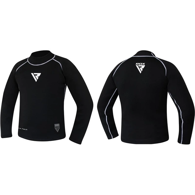 Рашгард сауна RDX Neoprenne Black L - Фото 4 Рашгард сауна RDX Neoprenne Black L - изображение 4