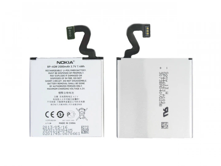 Аккумулятор Nokia BP-4GW Lumia 920 – фото, отзывы, характеристики в ...