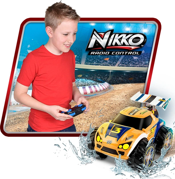 Машина-амфибия на радиоуправлении Nikko Nano VaporizR 3 Оранжевая