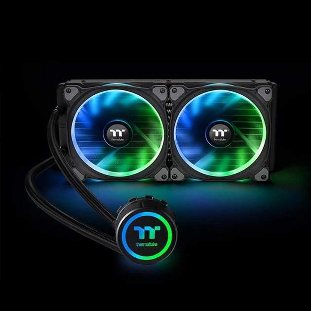 Chłodzenie wodne Thermaltake Floe Riing RGB 280 TT Premium Edition (CL-W167-PL14SW-A) - Zdjęcie 3 Chłodzenie wodne Thermaltake Floe Riing RGB 280 TT Premium Edition (CL-W167-PL14SW-A) - obraz 3