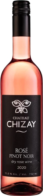 Вино Chizay Rose Pinot Noir розовое сухое 0.75 л 12% (4820001633481) - изображение 1