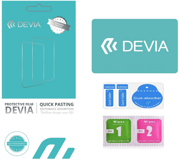 Гидрогелевая пленка Devia Huawei P40 Lite (DV-GDR-HUW-P40L) – фото ...