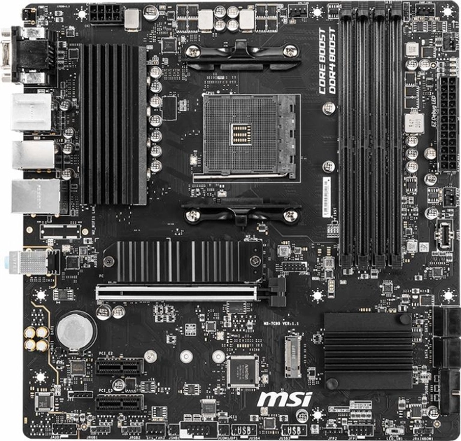 Материнская плата MSI B550M PRO-VDH (sAM4, AMD B550, PCI-Ex16) - изображение 1