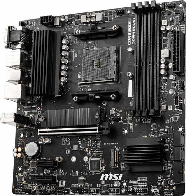Материнская плата MSI B550M PRO-VDH (sAM4, AMD B550, PCI-Ex16) - изображение 3
