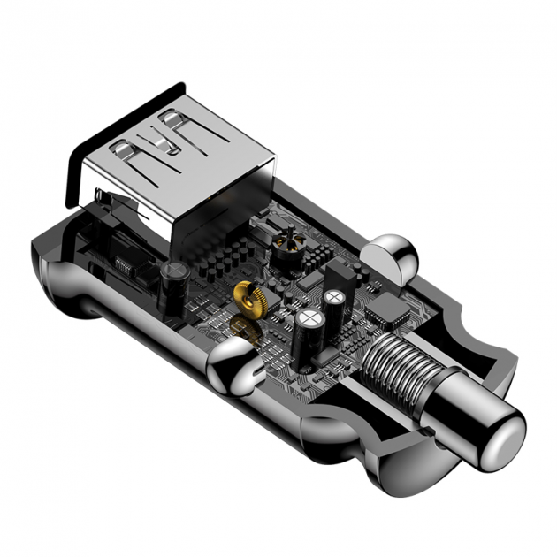 Автомобильное зарядное Baseus USB 5V 3.1A CCALL-ML01 protection ОРИГИНАЛ - изображение 5
